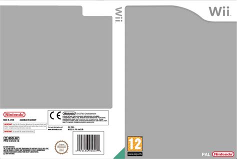 Wii Cover Template By Freddiecunn On Deviantart