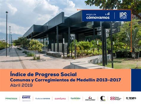 Informe Del Índice De Progreso Social Para Las Comunas Y Corregimientos