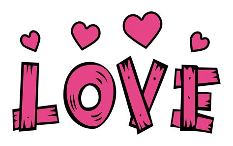 Love Png Images Heart Love Love Text Love Emoji Free Transparent