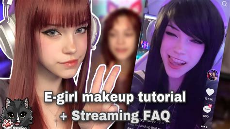 E Girl Makeup Tutorial Answering Your Streamer Questions Youtube