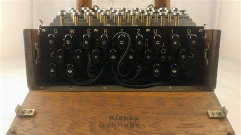 Rau Antiques Sales Very Rare Wwii Enigma Cipher Machine
