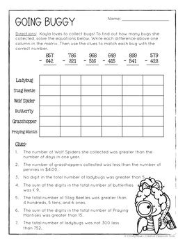 Math Logic Puzzles: 2nd grade Enrichment - [Digital & Printable PDF]