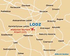 Lodz Maps and Orientation: Lodz, Western Mazovia, Poland