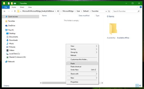 Windows 10 Location Of Microsoft Edge Favorites Folder Bangla Youtube