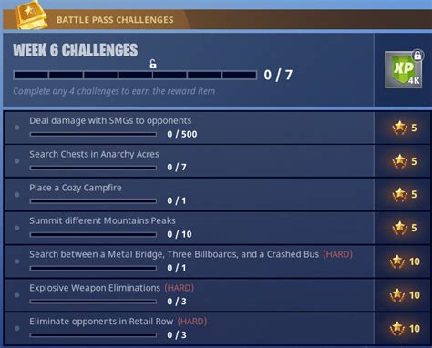 Uncommon quests are basically dailies and are usually pretty easy. Cheat Sheet for Season 3 Week 6 Challenges | Fortnite Insider