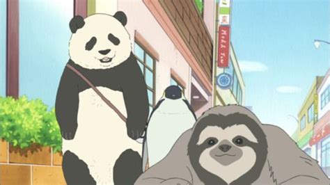 Shirokuma Cafe Polar Bear Cafe Anime Namakemono Kun Sloth And Panda