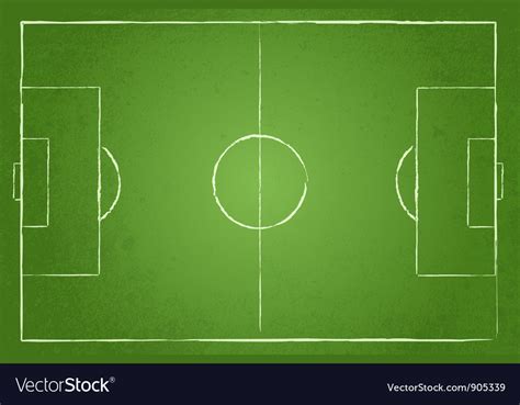 Soccer Field Background Royalty Free Vector Image