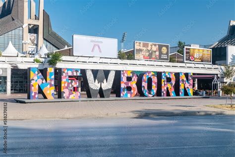 Pristina Kosovo June 5 2022 Newborn Monument Newborn