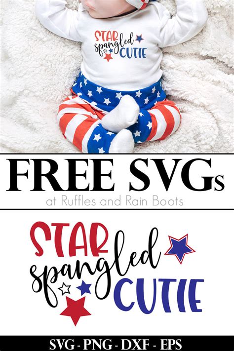 4th of July SVG Files for Independence Day Cricut and Silhouette Crafts