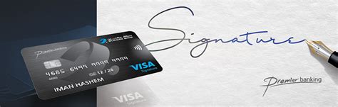Most banks require a signature card be filled out when a business bank account is created. VISA Signature Debit Card