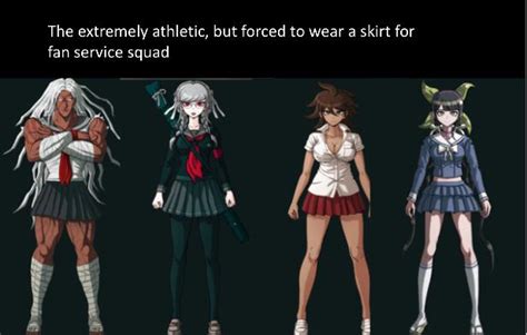 Give My Athletic Girls Some Proper Clothes Rdanganronpa