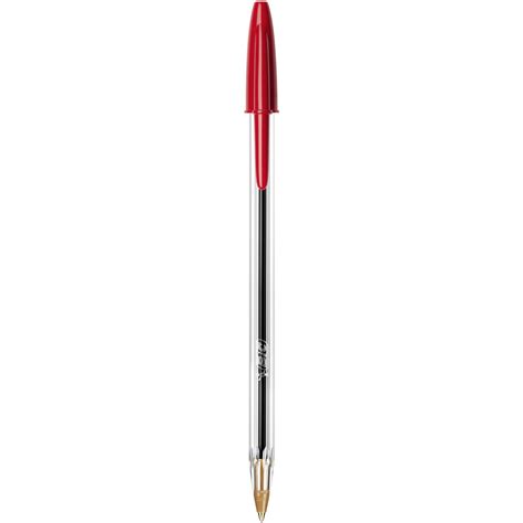 Bic Cristal Medium Stylo à Bille Rouge 1 Mm Moyen Pas Cher