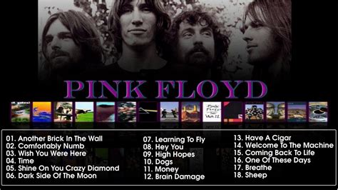 Pink Floyd Greatest Hits The Best Songs Of Pink Floyd Youtube