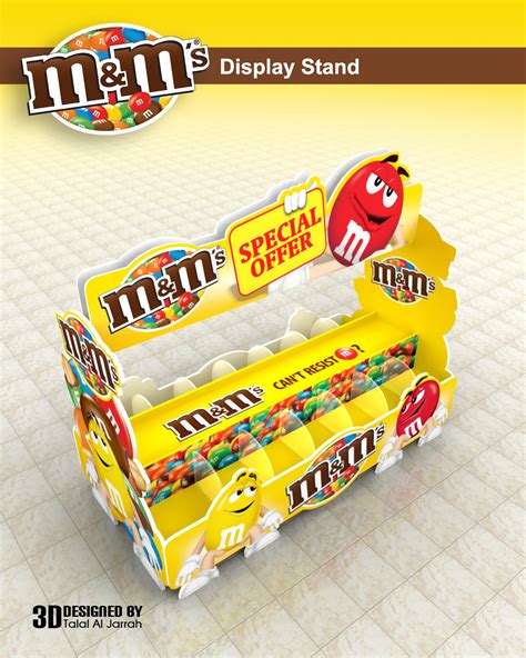 Mandms Display Stand On Behance