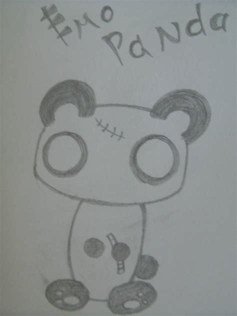 Emo Panda By Lordlucre On Deviantart