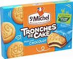 St Michel Tronche de Cake Moelleux au chocolat x6 en sachet individuel ...