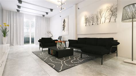 Monochrome Home Design Ideas For Your Living Room Roohome