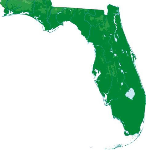 Florida Topo Map Topographical Map