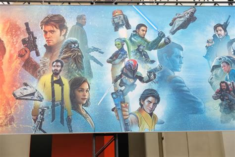 Star Wars Celebration Chicago Mural Reveals The Entire Saga Cnet