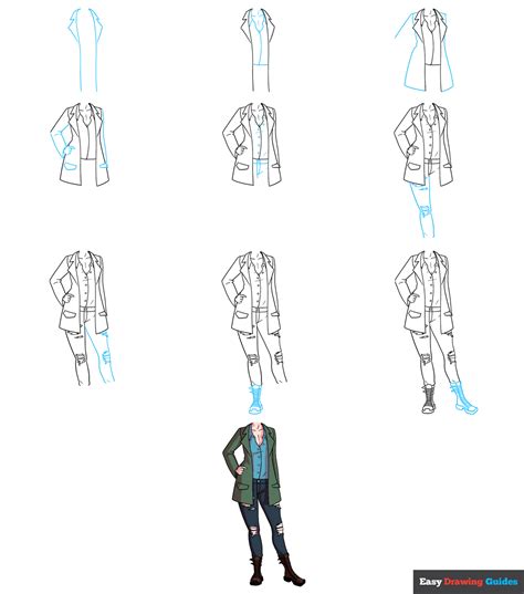 How To Draw Anime Clothes Male