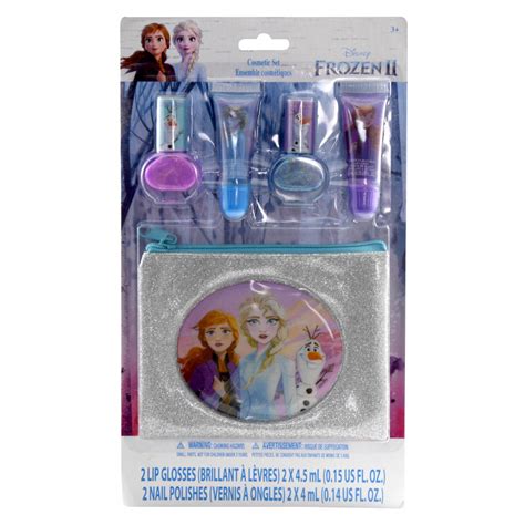 Disney Frozen 2 Girls Nail Polish Elsa Anna Cosmetic Glam Set Ages 3