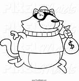 Cat Robbing Bank Clipart Robber Drawing Fat Cory Thoman Getdrawings sketch template