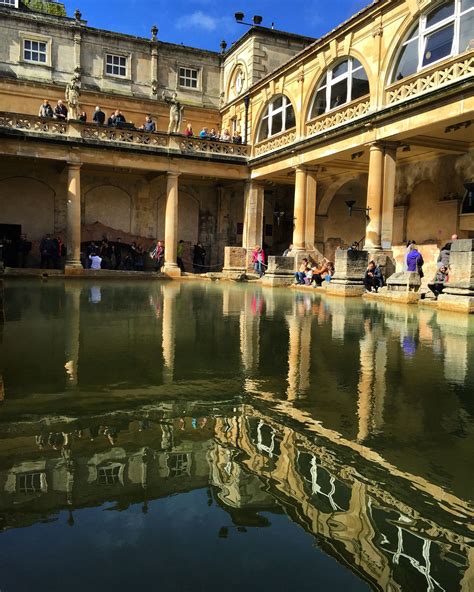 Stunning Reflections Bath Romanbaths Roman Baths