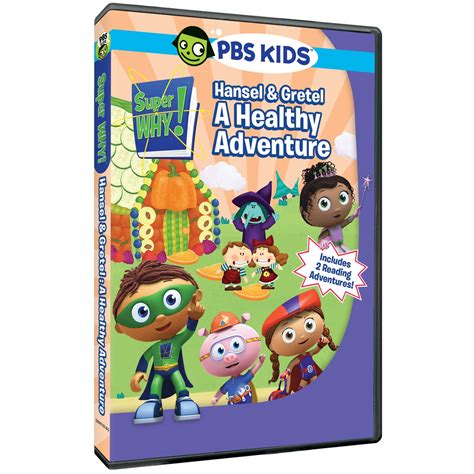 Super Why Hansel And Gretel A Healthy Adventure Dvd