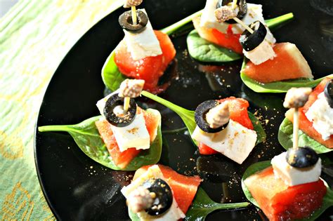 Watermelon And Feta Skewers Recipe By Archanas Kitchen