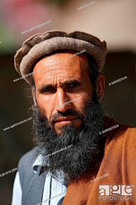 Afghan Man In Traditional Pashtun Outfit Stock Photo Picture And