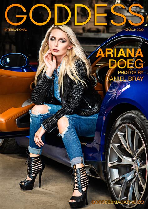 Goddess Magazine March 2020 Ariana Doeg Exclusive