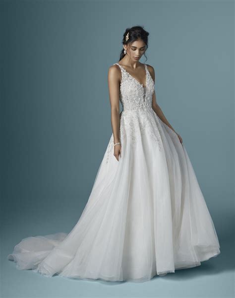 Maggie Sottero 20ms290 Tulle Wedding Dress Ballgown Ball Gown
