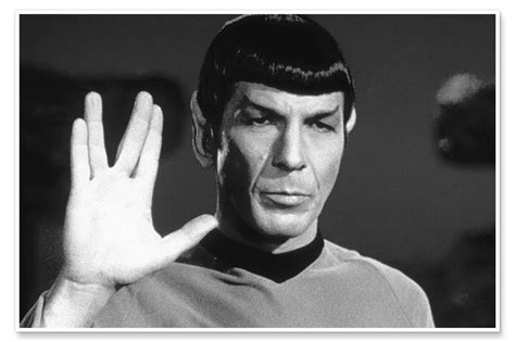 Mr Spock Star Trek Deverett Collection En Poster Tableau Sur Toile