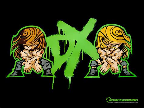 Dx Cartoon T Shirt With Shawn Michaels And Triple H Dx Wwe Wwe Logo