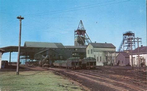 Glace Baycape Breton Islanddominion Coal Mining Train Chromepc 1963