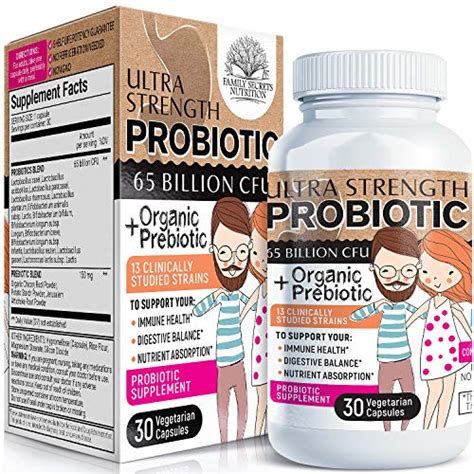 Probiotics 65 Billion Cfu Doctor Approved Probiotics For Women Men