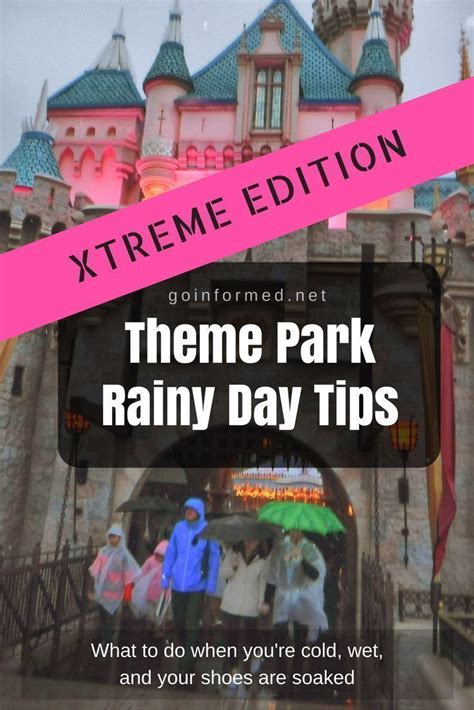Theme Park Rainy Day Tips Xtreme Edition Disney World Tips And
