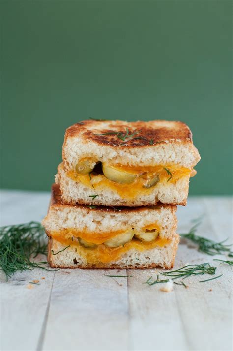 Want a new take on grilled cheese this weekend? Dill Pickle Grilled Cheese | BS' in the Kitchen