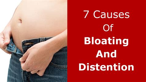 7 Causes Of Stomach Bloating And Distention Youtube