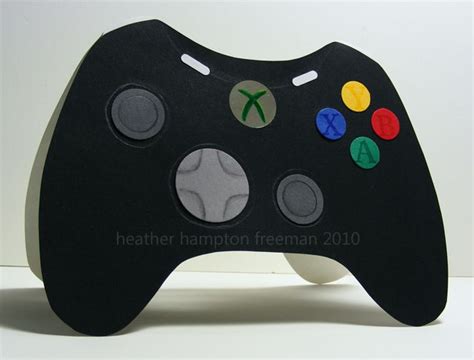 X Box Controller From Stampin Connections Cardstock Crafts
