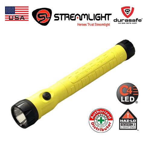 Streamlight 76410 Polystinger C4 Led Haz Lo Rechargeable Yellow