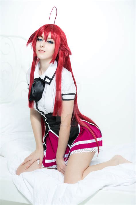 rias gremory highschool dxd cosplay by anissacosplay on deviantart