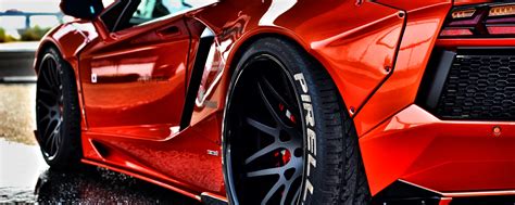 2560x1024 Red Lamborghini Aventador Rear Wallpaper2560x1024 Resolution Hd 4k Wallpapersimages