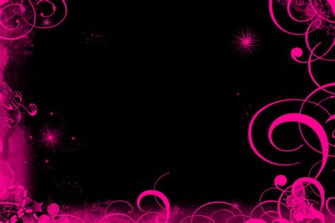 48 Pink And Black Wallpaper