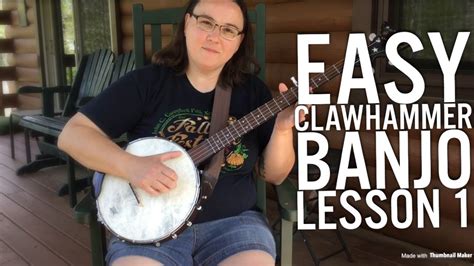 Easy Clawhammer Banjo Lesson 1 Youtube