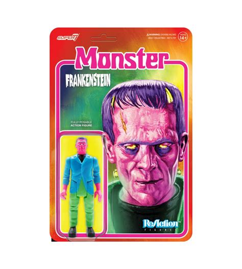 Universal Monsters Reaction Frankenstein 70s Costume Color Retro