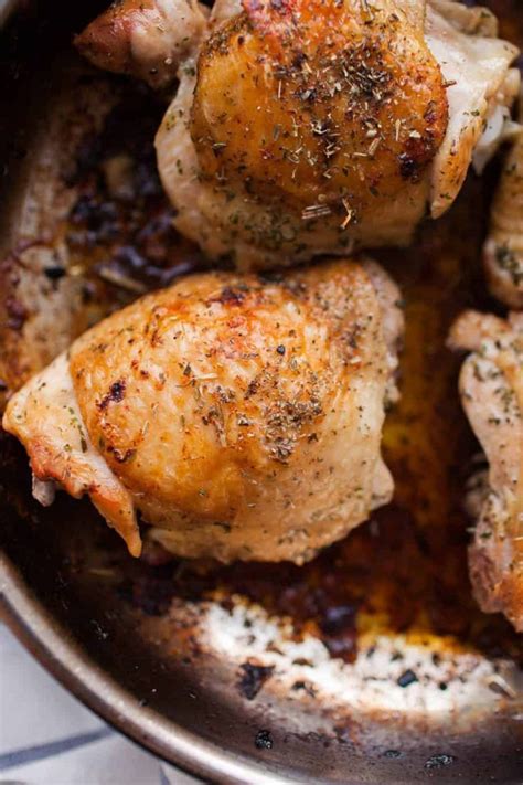 Pan Seared Chicken Thighs A Joyfully Mad Kitchen
