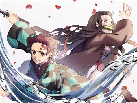 Tanjiro and Nezuko Wallpapers - Top Free Tanjiro and Nezuko Backgrounds