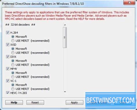 Both also with other popular directshow players such as media player. K-Lite Codec Tweak Tool for Windows PC Free Download