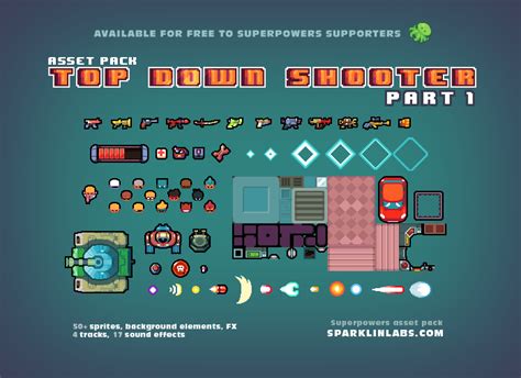 Top Down Shooter 1 Gamedev Market